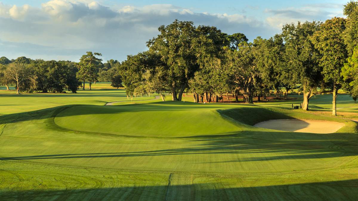 查爾斯頓鄉村俱樂部(Country Club of Charleston)果嶺極為刁鑽。