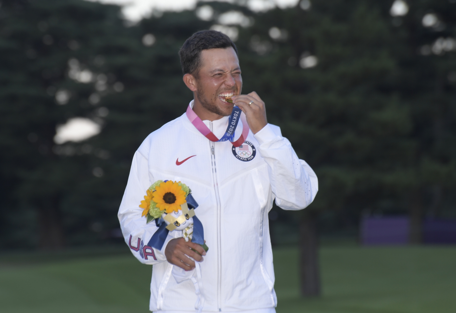 美國選手贊德·蕭弗勒（Xander Schauffele）贏得了金牌。(Photo by Ben Jared/PGA TOUR/IGF)