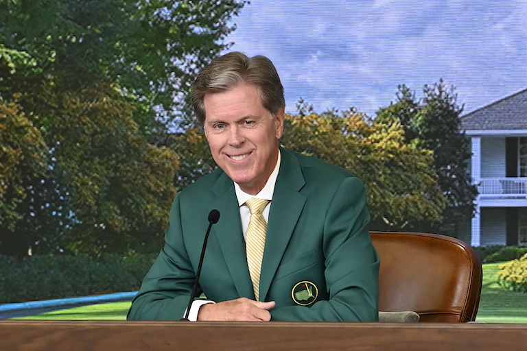 Augusta National Chairman-Fred Ridley主持2020美國名人賽賽前記者會