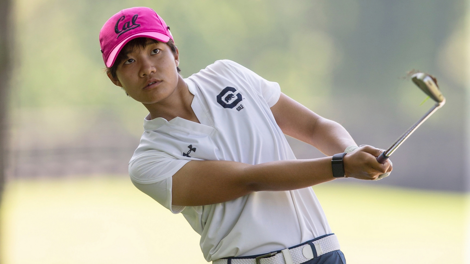 張子怡第一天75桿，第二天80桿，排名滑落到33。(圖 / Cal Women's Golf)