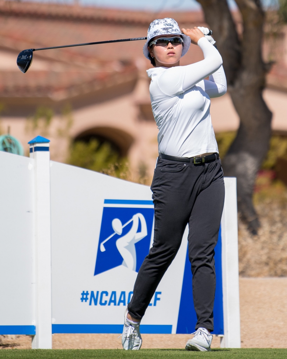 奧瑞岡大學盧昕妤，目前世界排名廿八。(圖/ Oregon Women's Golf)