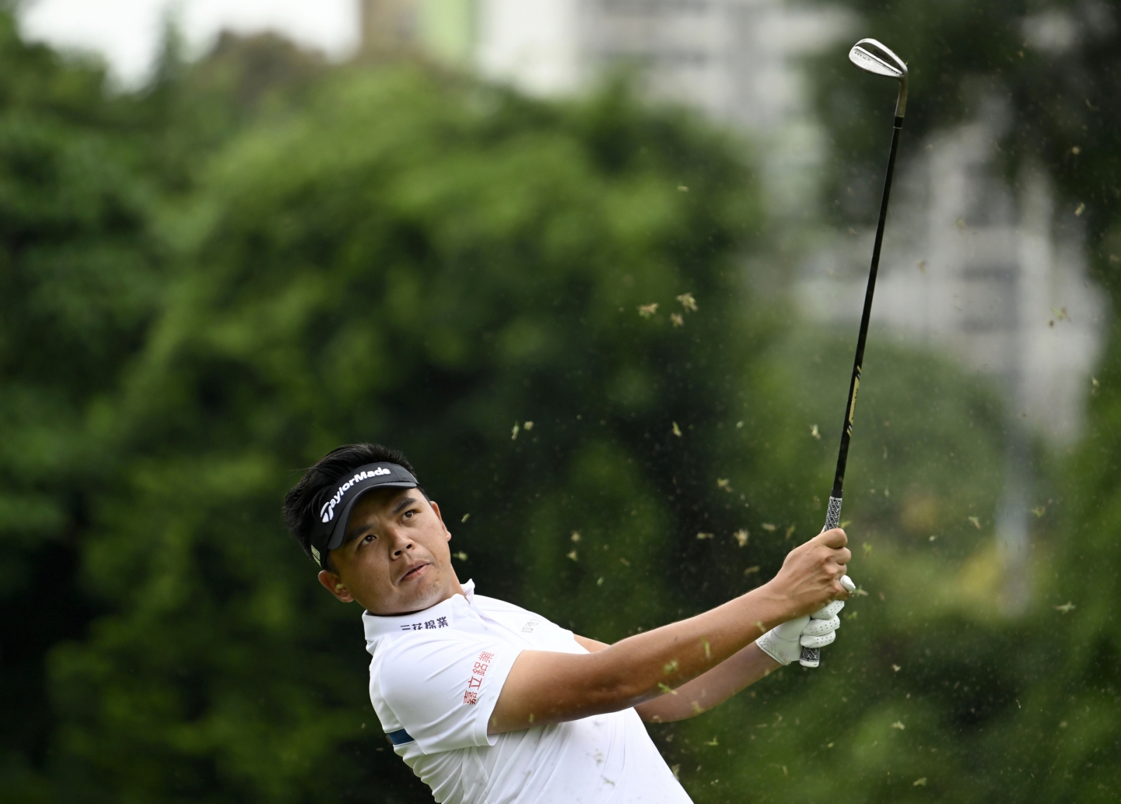 2023年11月11日，洪健堯於總獎金200萬美元的香港公開賽第二回合，香港高爾夫俱樂部。Picture by Paul Lakatos/Asian Tour.