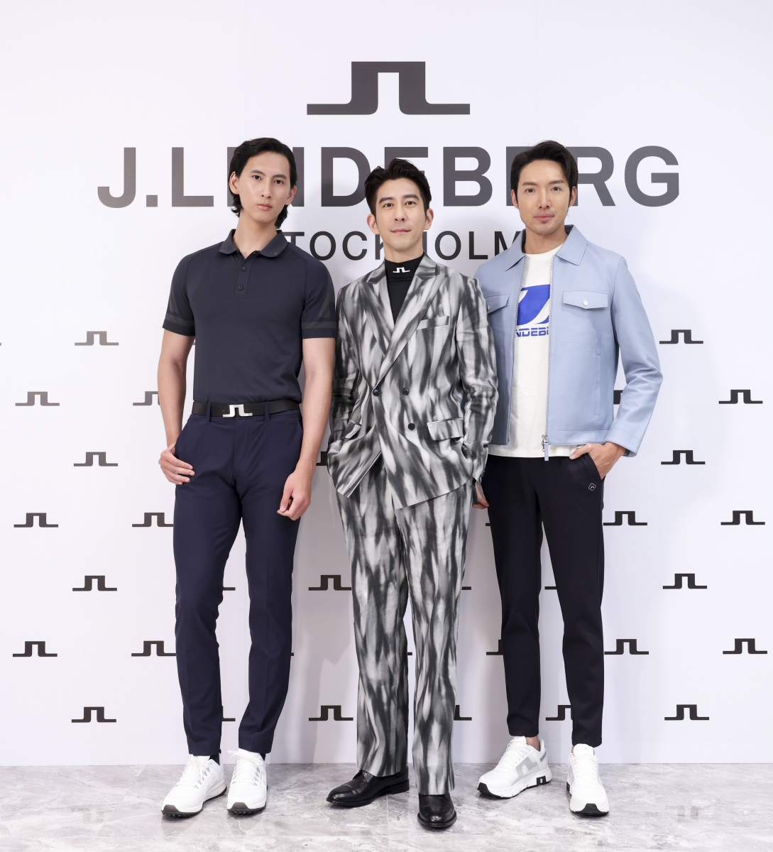 J.LINDEBERG SS24形象大使修杰楷與模特兒演繹 J.LINDEBERG 2024 春夏新品系列