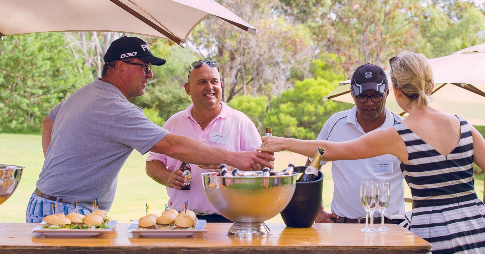 國外常見的高爾夫日(Golf Day)活動，總是充滿美食、歡笑、與友誼；現在南台灣也將興起這股風潮。