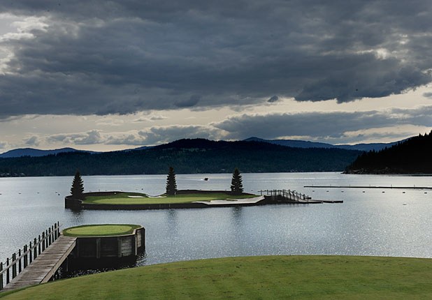 14th Hole -- Coeur d'Alene Golf Resort