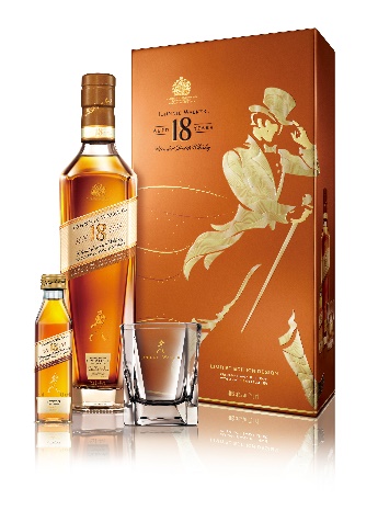 JOHNNIE WALKER 18年蘇格蘭威士忌禮盒，建議售價NT$1,980