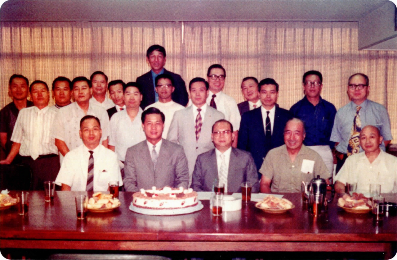 1971年8月18日，台北市四五高爾夫聯誼會成立的歷史畫面。