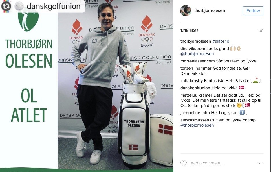 Thorbjorn Olesen, 丹麥