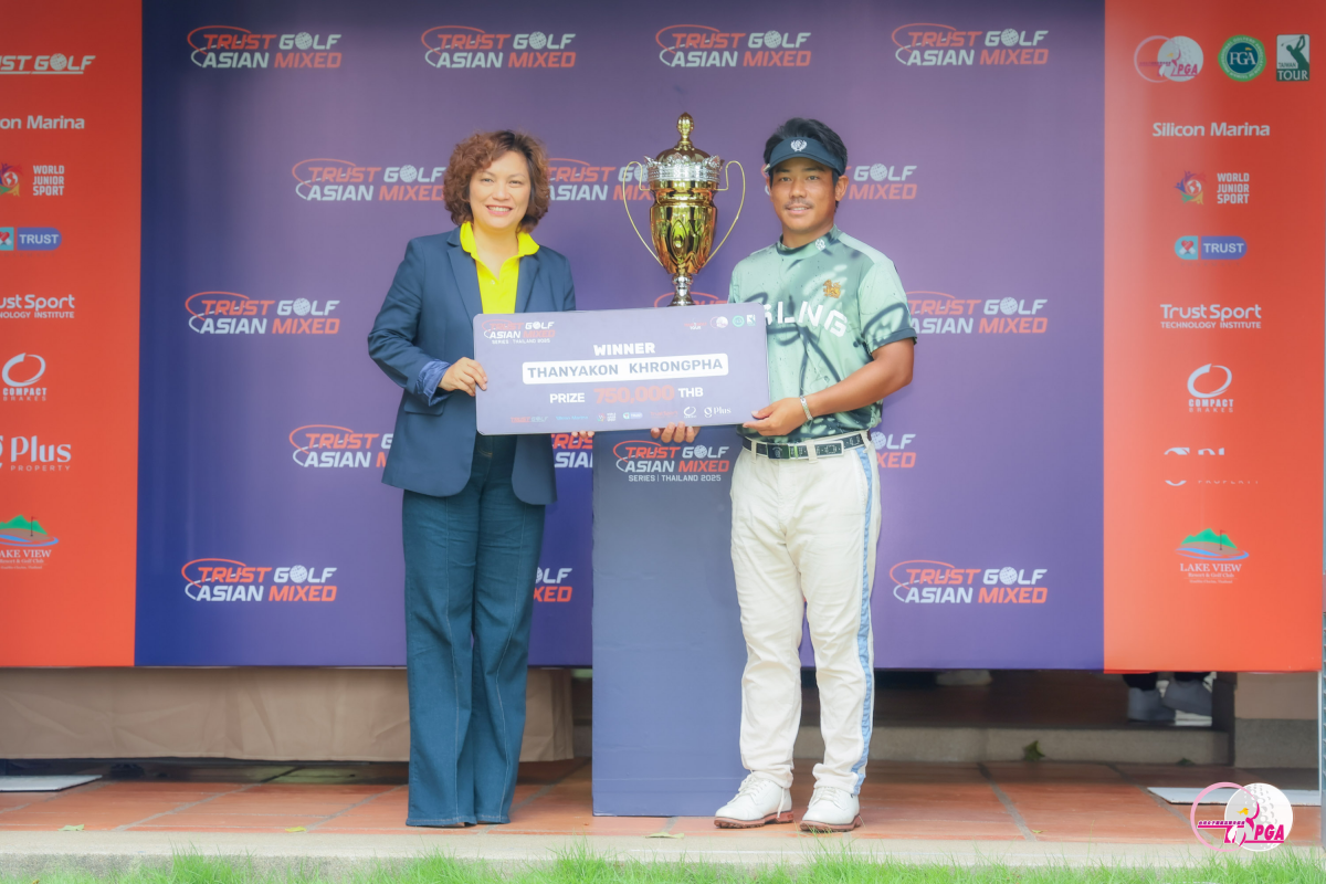 2025 Trust Golf 亞洲男女混合賽最終回：泰國選手塔亞康逆轉奪冠，詹世昌以T7作收