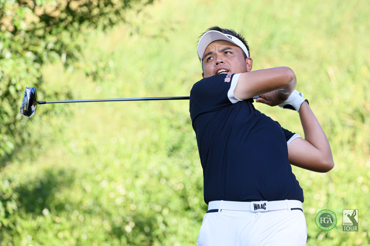 2025台玻台豐公開賽第二回合：洪健堯再揮出65桿，以-14五桿領先優勢續佔鰲頭