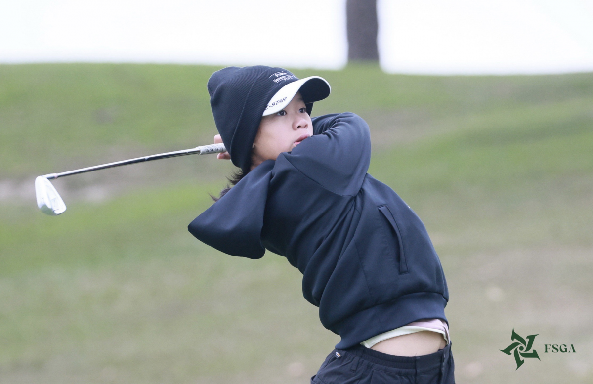 2025未來之星冬季錦標賽第二回合：寒風刺骨，田佾弘後九回穩續保領先，劉依依女子組一路獨走