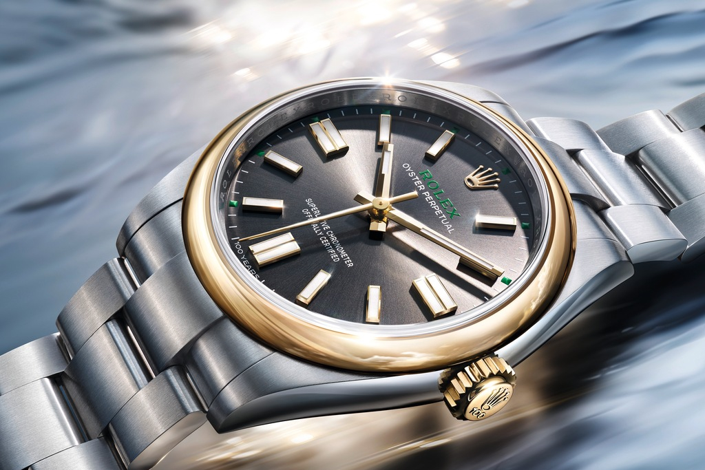 慶祝蠔式腕錶問世一百週年  勞力士推出新款 Oyster Perpetual 腕錶，詮釋時間真諦，致敬過往成就並啟迪未來願景